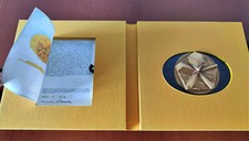 Giò POMODORO Placca Medaglia Bronzo 30° Cogefar "numerata con certificato"