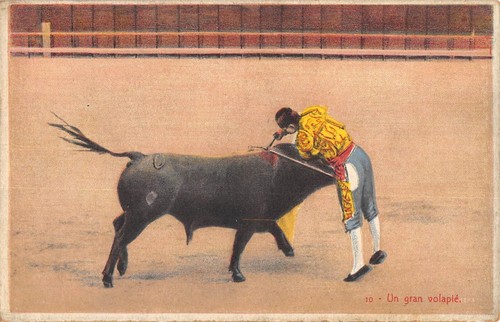 Cpa theme tauromachie corrida - tauromachie,