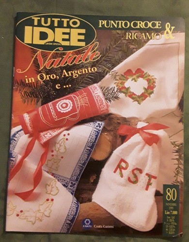 Rivista punto croce ricamo - rivista,