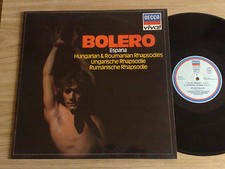 MAURICE RAVEL, EMMANUEL CHABRIER, FRANZ LISZT BOLERO ESPANA - LP 33 GIRI