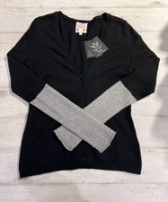 Maglione Cardigan Clements Ribeiro 100% Puro Cashmere Donna M Kasmir Cachemire