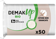 Cotton Bio Dischetti Struccanti, Confezione Da 50 Dischetti Ovali, Cotone Non Sb