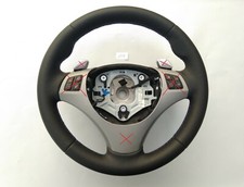 BMW M SPORT TECH 1/3/X E82/E87/E90/92/84 NUOVO NAPPA PELLE RISCALDATO SW SPESSO cambio