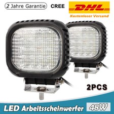 2X Faro da lavoro 48W Cree LED
