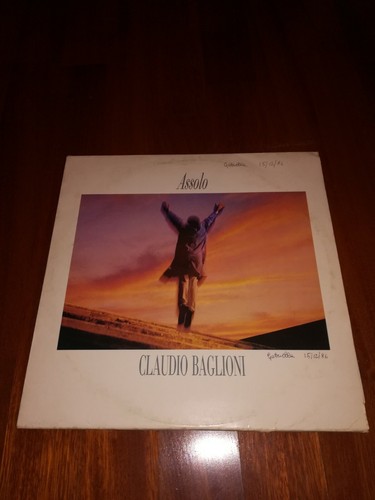 Assolo claudio baglioni lp - -3,