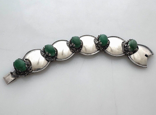 Bracciale calcite argento