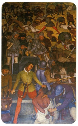 Mexico art postcard - postcard, spanish