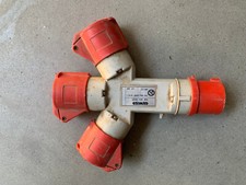 GEWISS GW64020 MOLTIPLICATORE MOBILE 3 USCITE IP44-SPINA 16A-3 PRESE 3P+T 380V