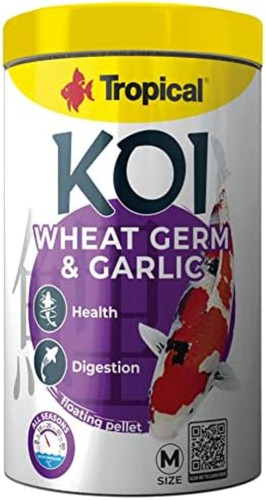 Koi wheat germ garlic - &, pellet