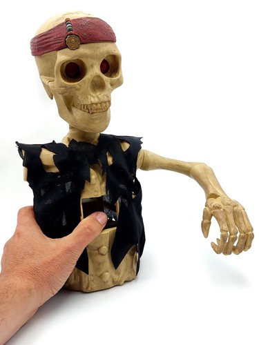 Scheletro pirati dei - dei, caraibi