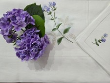 Pure Linen Embroidered