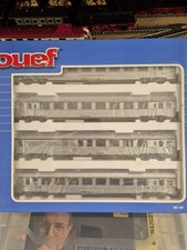 Jouef Hj 4014 TEE SNCF  4 Voitures Inox LES MISTRAL 4 Voitures Differentes Car 