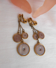 ORECCHINI MONET pendenti  in