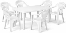 Set Tavolo Ovale Con 6 Sedie