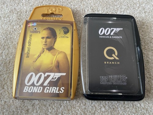 007 bond girls top trumps - top,