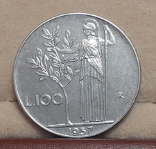 Repubblica 100 lire 1957 - repubblica,