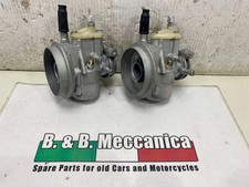 COPPIA CARBURATORI DELLORTO BENELLI GUZZI 125 2C BICILINDRICO 2 TEMPI 2TS (MI...