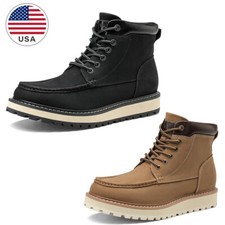 Men's Moc Toe Boots Fashion