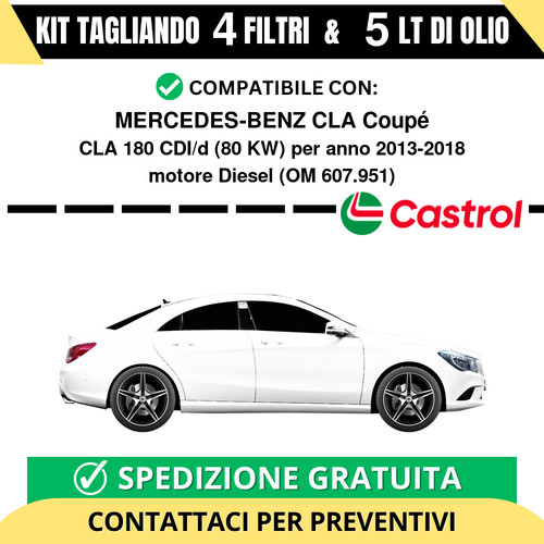 Tagliando per mercedes - tagliando, mercedes-benz