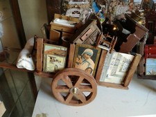 Carretto artigianale by totonuzzo Con Pulcinella Vestito 