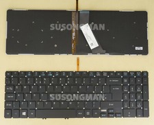 Nuova tastiera UK per Acer Aspire V7-581 V7-581G V7-581P V7-581PG computer portatile retroilluminato