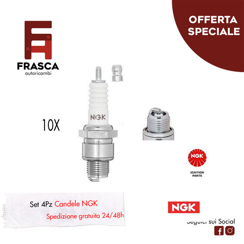 Candele pezzi ngk passo - 10,