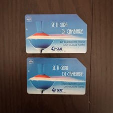 SCHEDE TELEFONICHE USATE Del 1996 Da 5.000 Lire E da 10.000 Lire