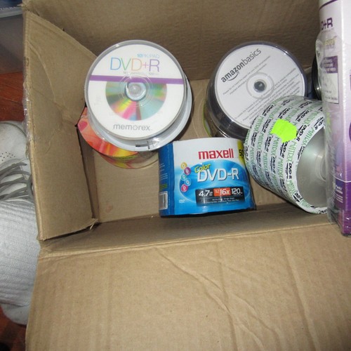 Oltre 250 dvd vuoti - dvd-r,