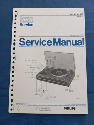 Philips 22ah900 service - philips, manual