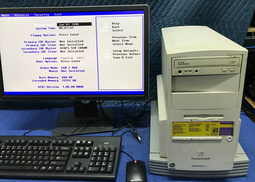 Vintage packard bell a950 twr - packard, a950-twr