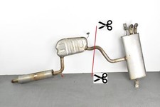 Tubo di scarico Silenziatore Marmitta 5Q7253611A VW GOLF VIII MK8 5H 1.5 TSI 202