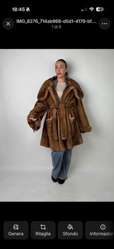 Cappotto visone - cappotto, di
