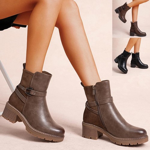 Stivaletti donna biker suola