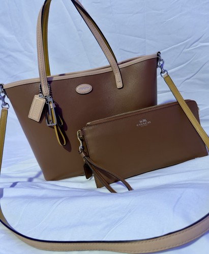 Borsa coach marrone set - e, da