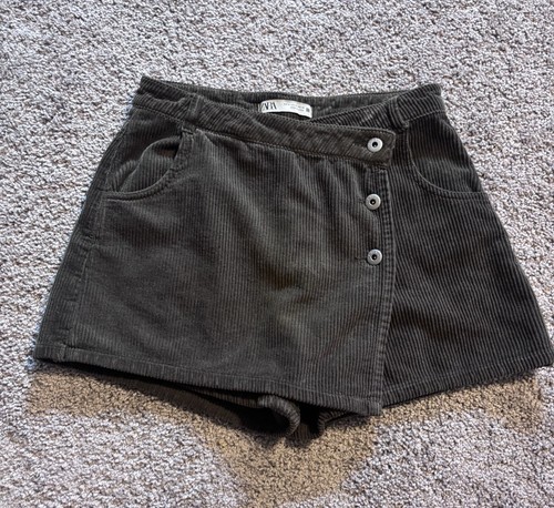 Zara pantaloncino oliva taglia