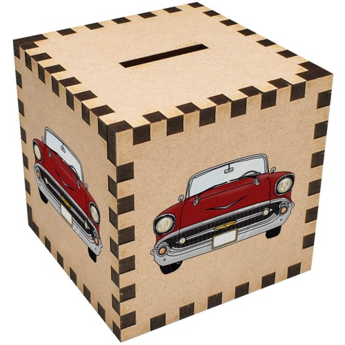 Red classic car money - 'red, /