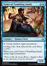 MTG VIZIER OF TUMBLING SANDS - VISIR DELLE SABBIE CADENTI - AKH - MAGIC