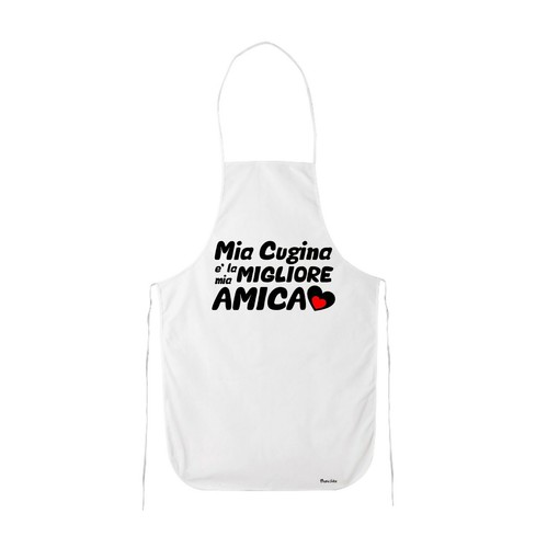 Grembiule bianco cucina - bianco,
