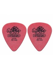 Dunlop 4181-R-50 Plettri per chitarra serie Tortex 0.50mm 2 Pezzi