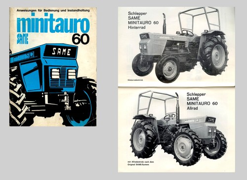 Same minitauro manuale uso - same,