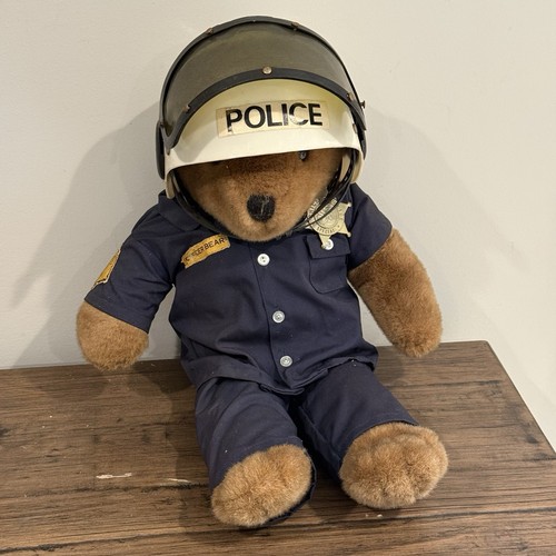 Peluche orso poliziotto