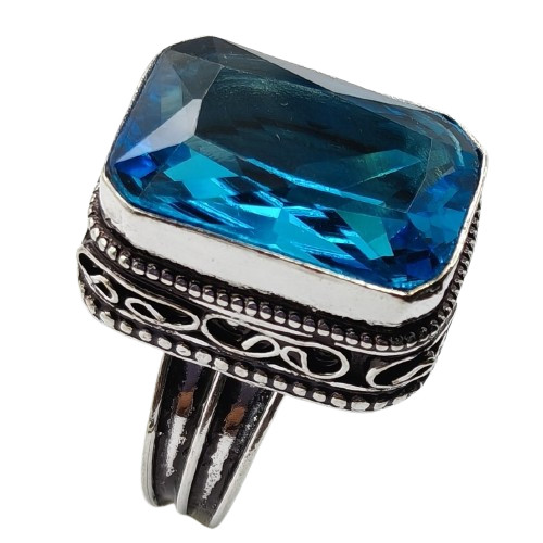 Anello londra topazio - topazio, idro