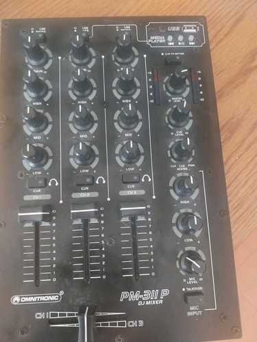 Omnitronic 311p mixer - dj, 3