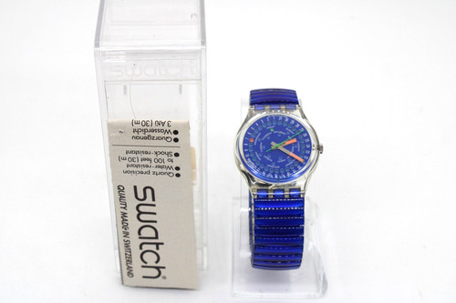 Orologio vintage 1992 blu - orologio,