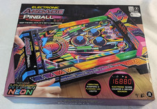 Flipper Arcade Elettronico Gioco da Tavolo Hyper Neon con Luci LED di Ambassador