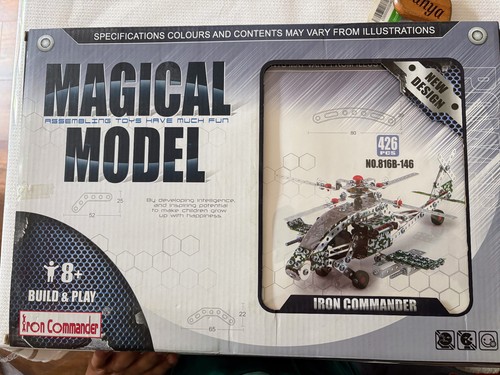 Iron commander magical model - iron, model"