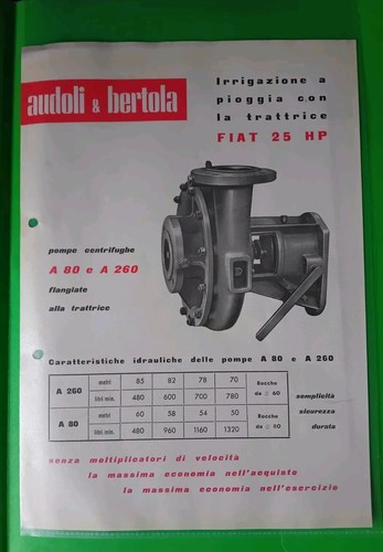 Audoli bertola pompe - &,