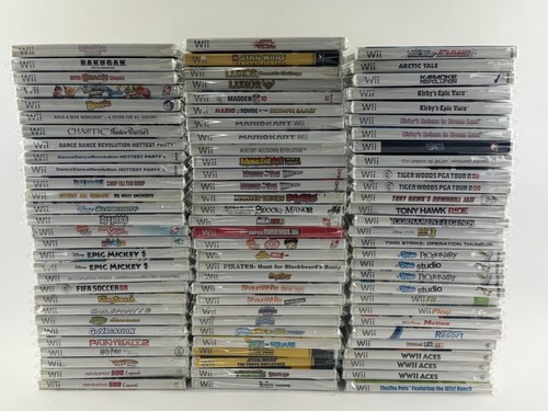 Nintendo wii game lot cases - game,