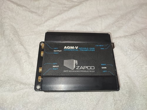 Zapco agm variable gain - zapco,