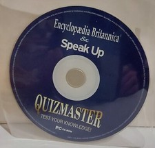 QUIZMASTER Encyclopaedia Britannica & Speak Up software